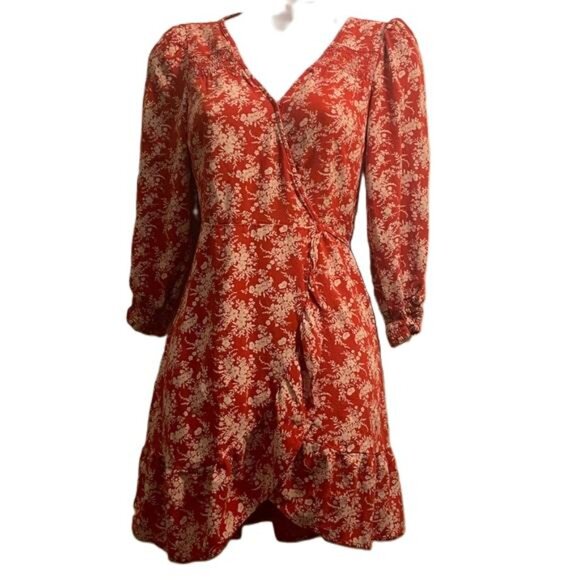 American Eagle Outfitters Dresses & Skirts - American Eagle Outfitters Red Floral Mini Dress, X-Small